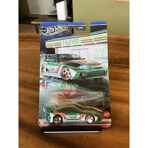 Hot Wheels Silver Series 7-11 Toyota Supra 7- Eleven Exclusive